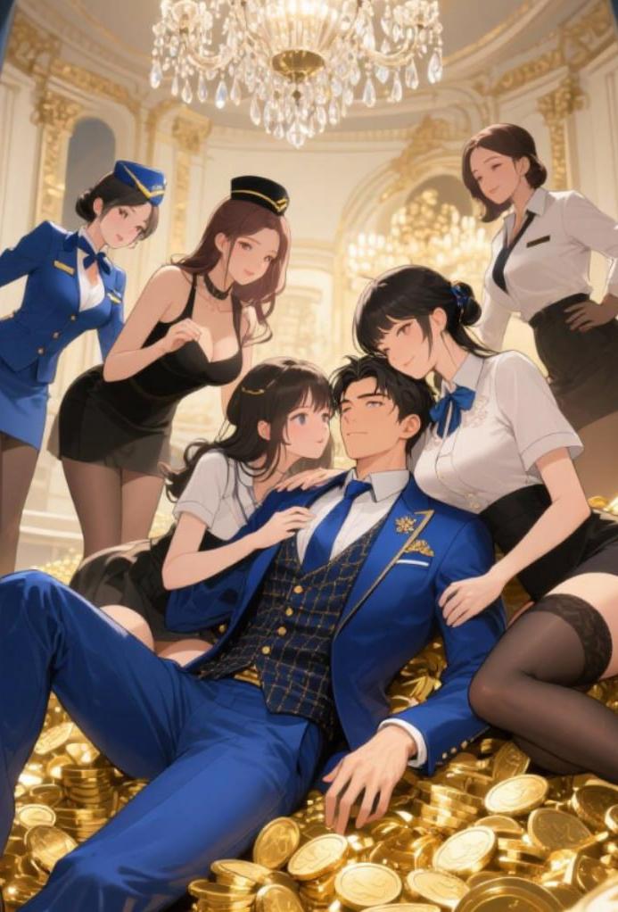 โปสเตอร์สำหรับ 消费返利：开局秒变神豪驯服校花母女