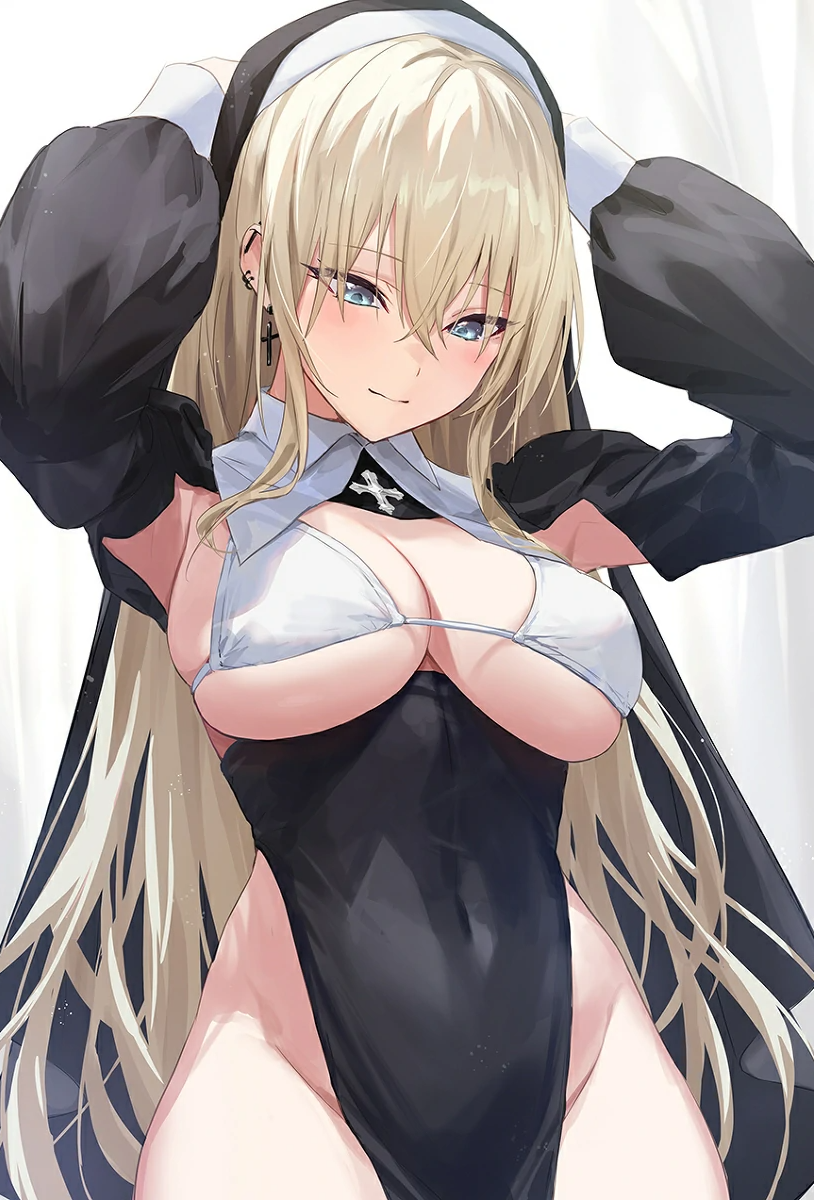 โปสเตอร์สำหรับ 斯洛卡伊，傲慢角色的爆乳娇臀教皇