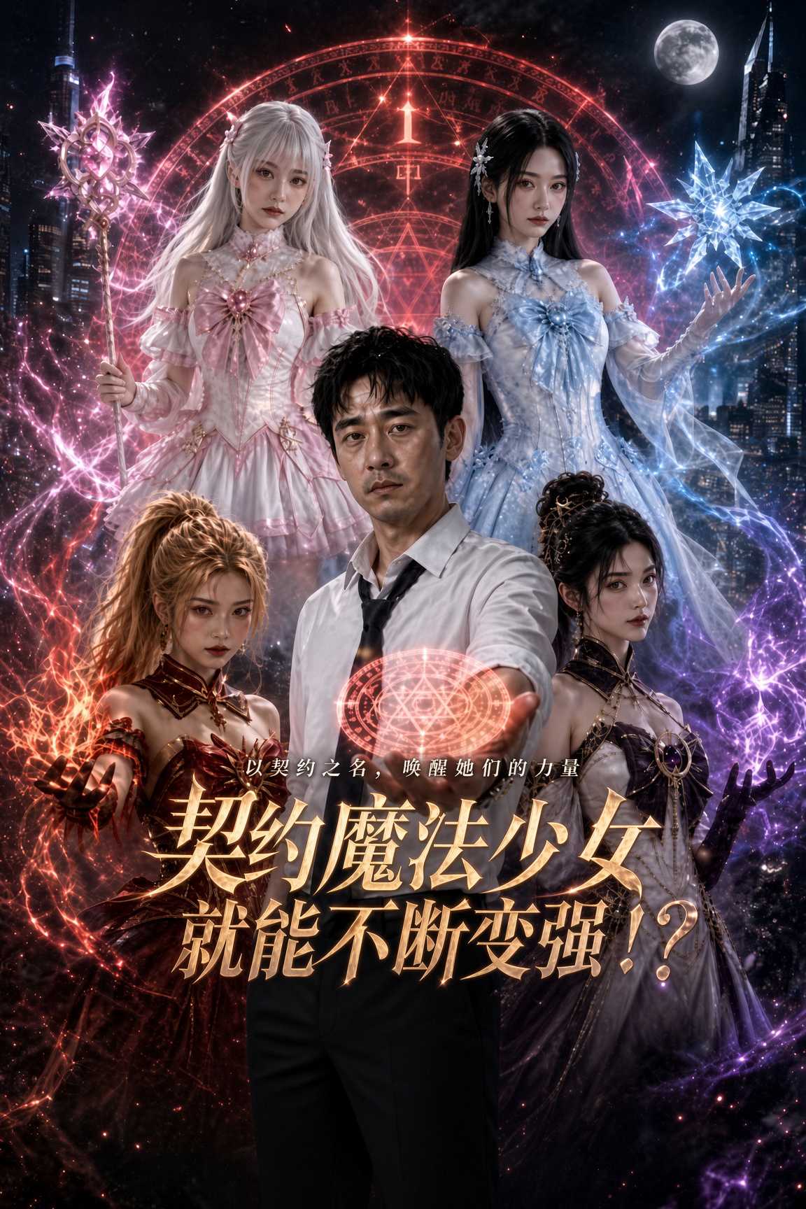 Poster for 契约魔法少女就能不断变强