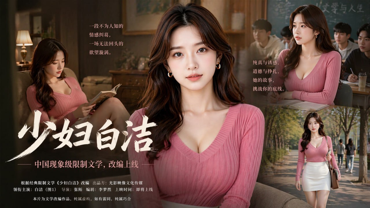 AI成人短剧 少妇白洁 第25集 校园老师遭同事与大叔联手凌辱最终泄密