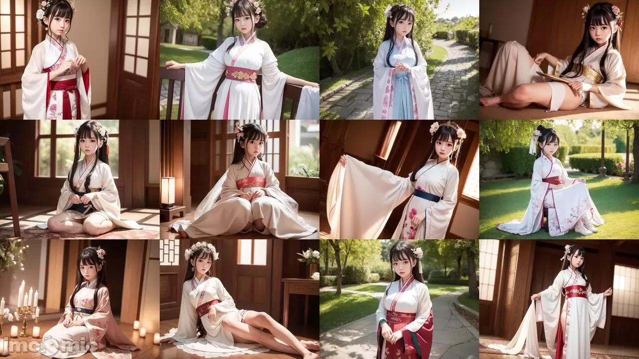 [AI Generated]-AI girl -Hanfu01 第1话, страница 4