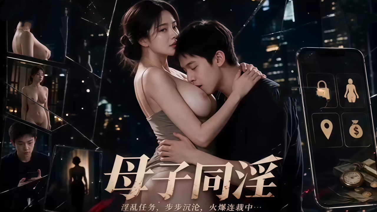 โปสเตอร์สำหรับ AI短剧 母子齐淫