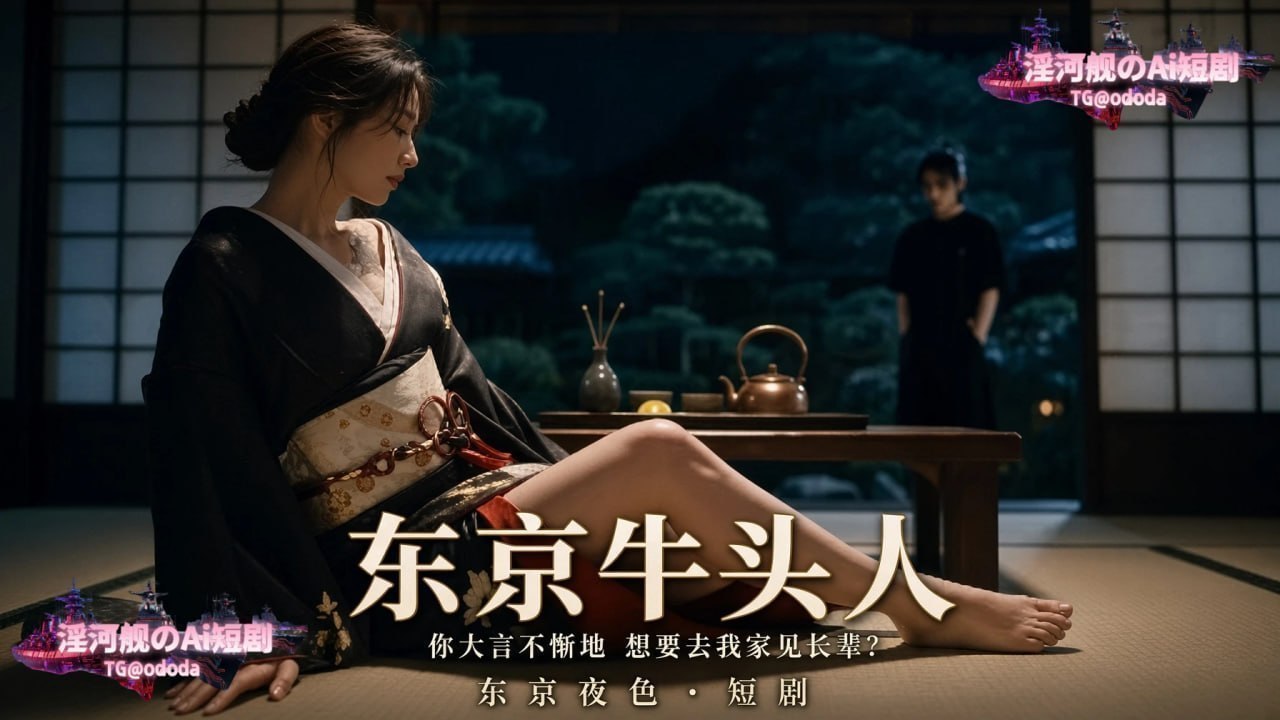 AI成人短剧 东京牛头人 第13集 留学生在日本沦为黑帮大小姐的玩物