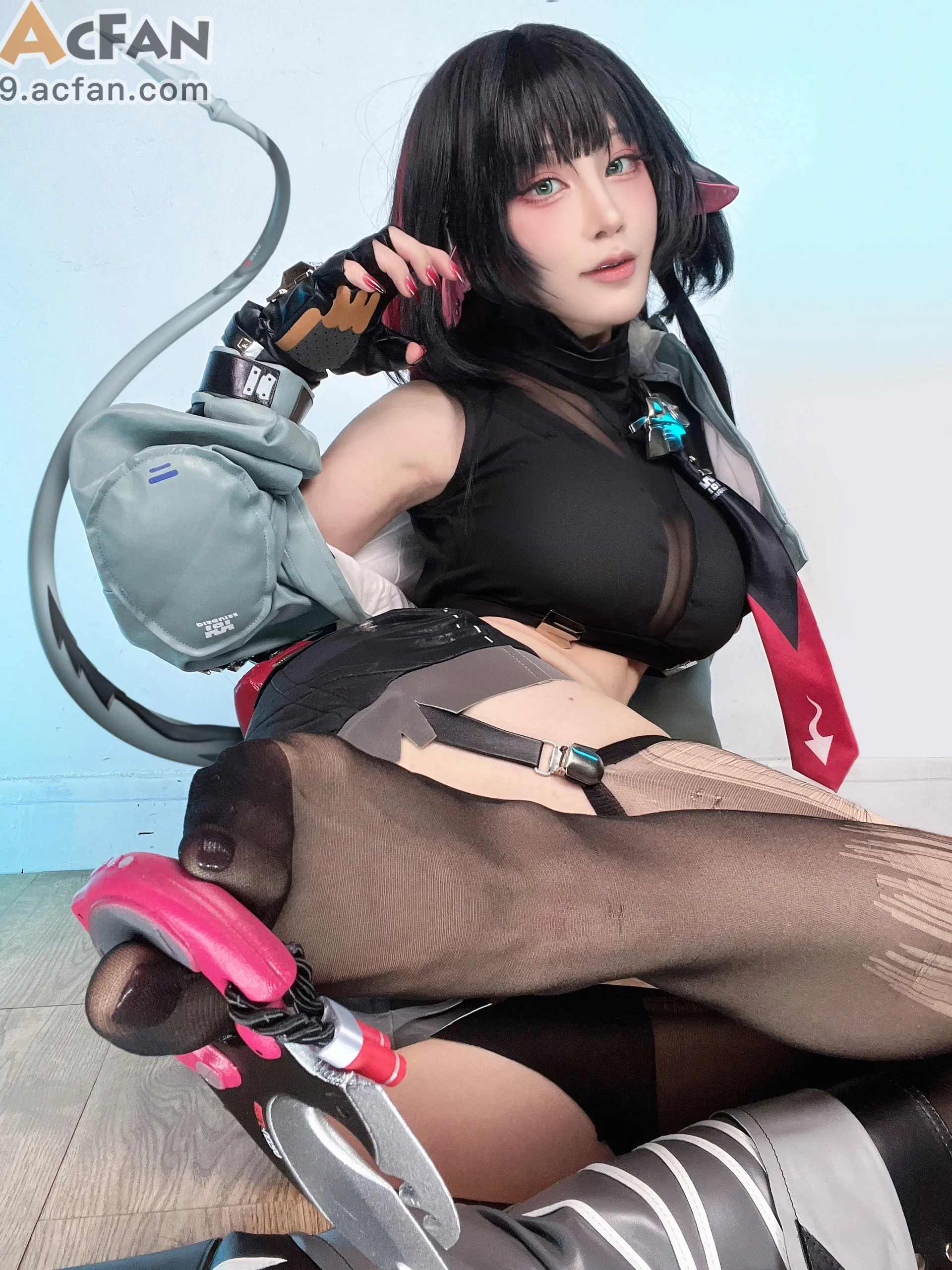 水淼_Aqua_cosplay_Jane_Doe_-_Zenless_Zone_Zero, pahina 73