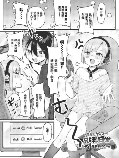 Poster for [鬼斬ゆにこーん] 仲良しゲーマー兄妹の日常