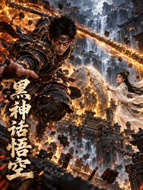 AI成人短剧 黑神话悟空 第1集 悟空于幽谷深处强行占有熟女妖仙