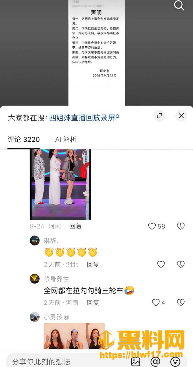 四姐妹翻车13
