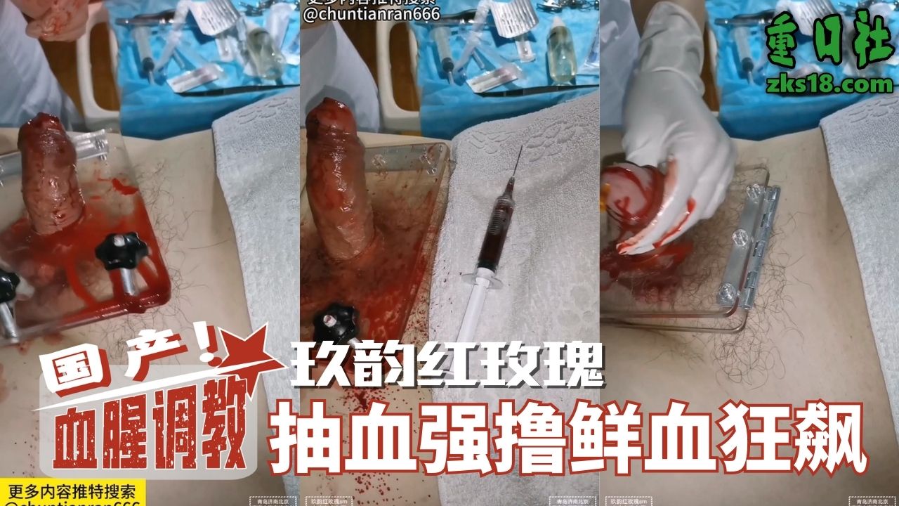 国产血腥调教-玖韵红玫瑰抽血强撸鲜血狂飙 のポスター