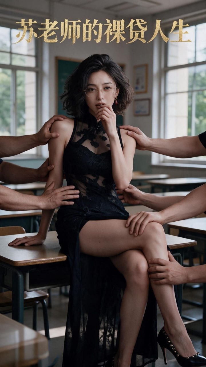 AI成人短剧 苏老师的裸贷人生 第2集 欠下巨额裸贷的性感女教师被迫在补课时佩戴跳蛋