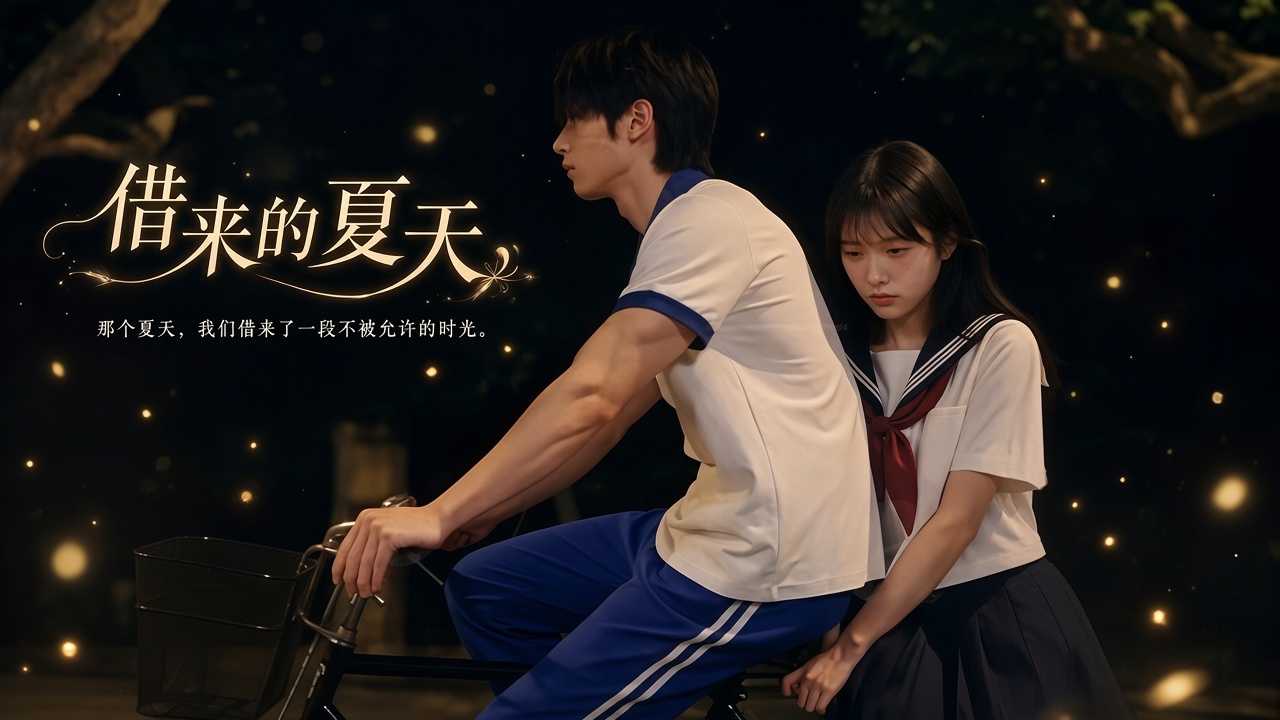 AI短剧 《借来的夏天》3 のポスター