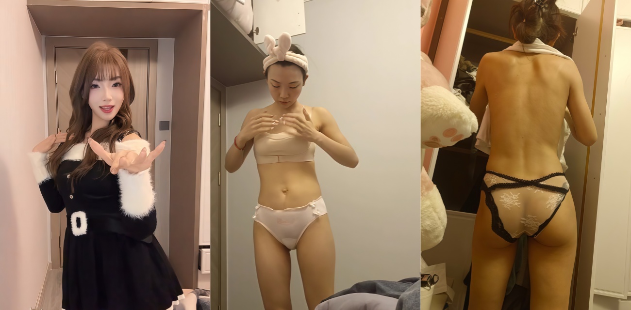 抖音清纯女大 刘静怡 卸妆反差大奶下垂紧穴上位吸精淫乱生活！