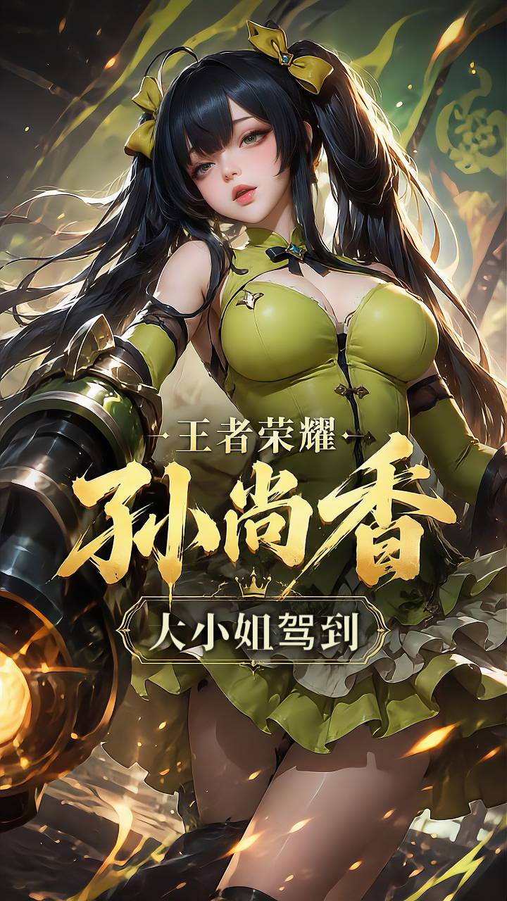 Плакат для 王者荣耀孙尚香【AI色情短剧】单行本
