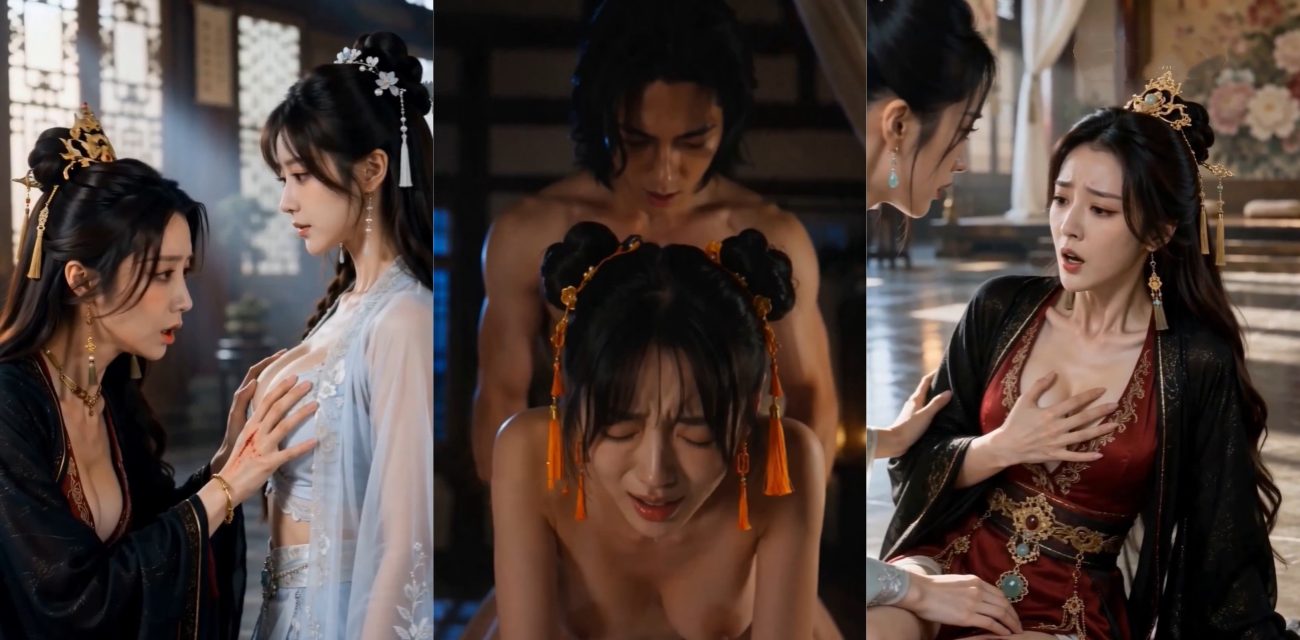 AI成人短剧《废材杂役》 第3集爆更 宅男穿越百花宫 在美女门派当杂役 意外开启系统双修练功 从废柴杂役逆袭成武神！