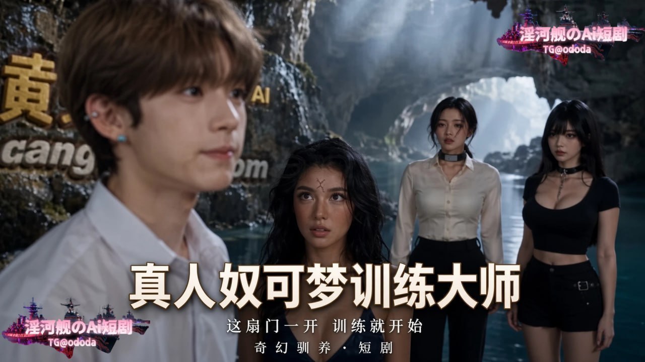 AI成人短剧 真人奴可梦 第13集 斗兽场内校花被锁嘴面临肉欲驯化