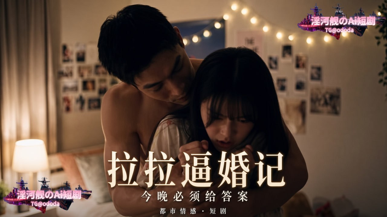 AI成人短剧 拉拉逼婚记 同性的背德关系 男主的欲望释放欢愉