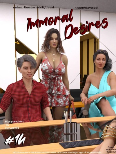 Áp phích cho 【皮断腿个人汉化】[Daval3D] Immoral Desires EP14 背德欲望第十四章