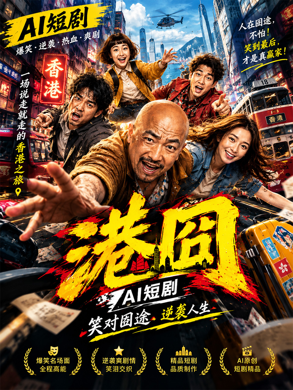 港囧2015 赵薇 遭遇初恋杜鹃旧情复燃 葛民辉警察卷入家庭混乱 婚姻危机一触即发 ai短剧 ai成人