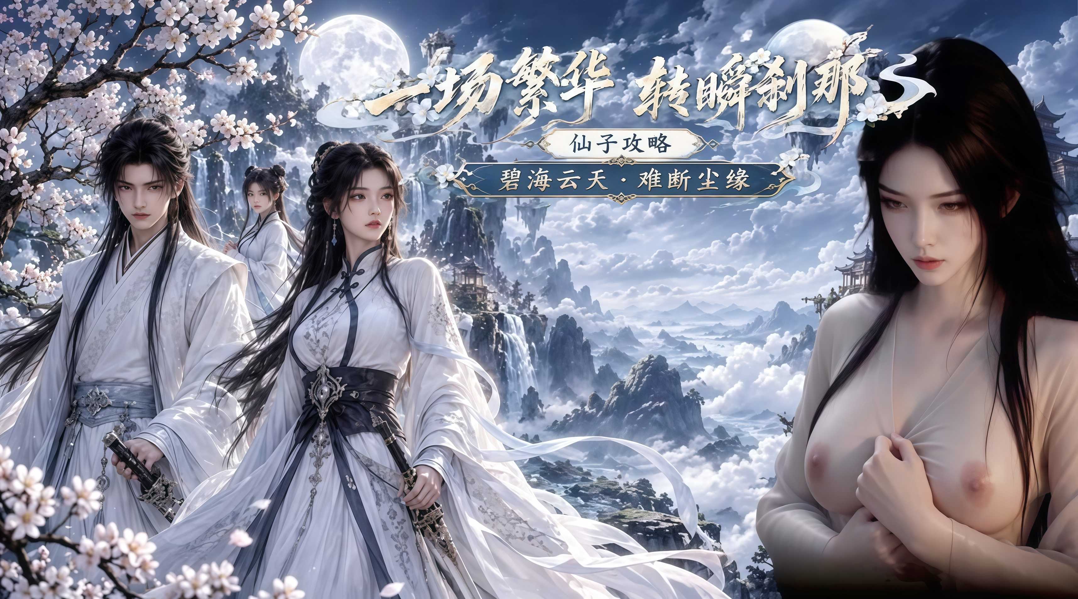 Плакат для AI短剧-《仙子攻略》