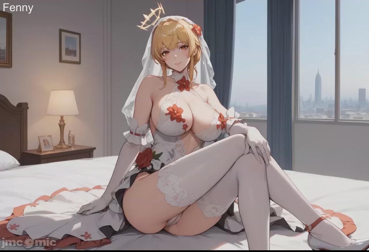 [AI Generated] [海姆达尔零食铺] 芬妮(泡芙)：“我一定要比里芙那个家伙更早怀上分析员的孩子！” (尘白禁区) 第1话, страница 12
