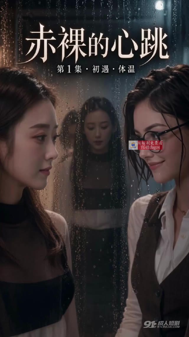 AI成人短剧 赤裸的心跳 1-2 狭小储物室内淋雨女子与画廊管理员的肉欲碰撞