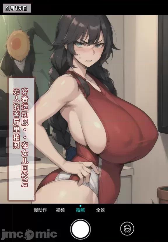 (AI作画)——我的妈妈最近很奇怪（上） 私の母は最近変です 第1话, страница 56