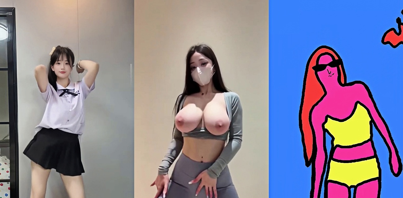 脱光衣服蹦迪