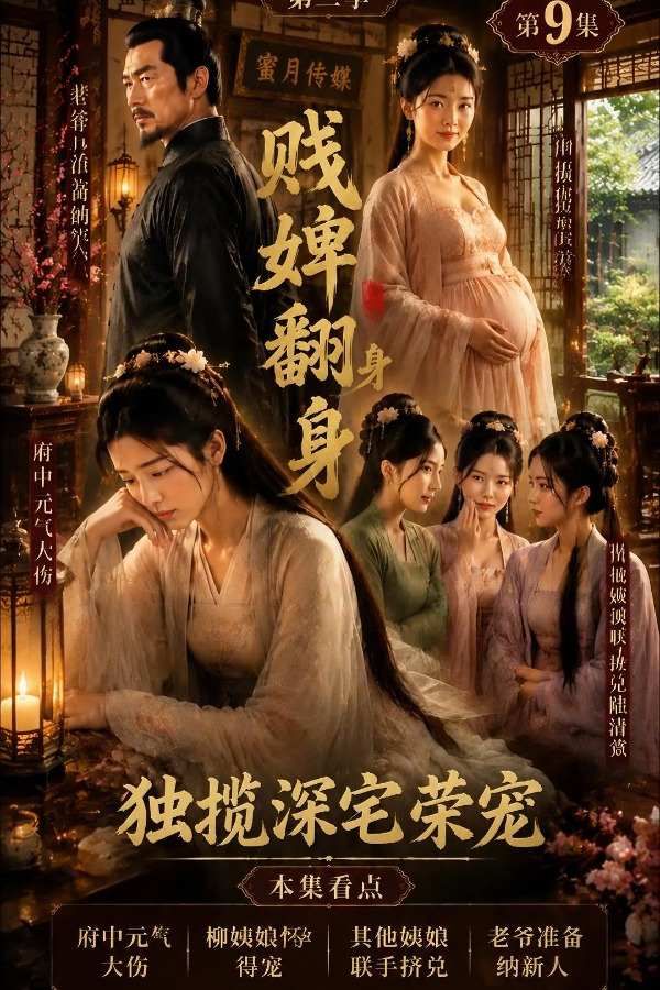 Плакат для 贱婢翻身，独揽深宅荣宠【AI色情短剧】第一集