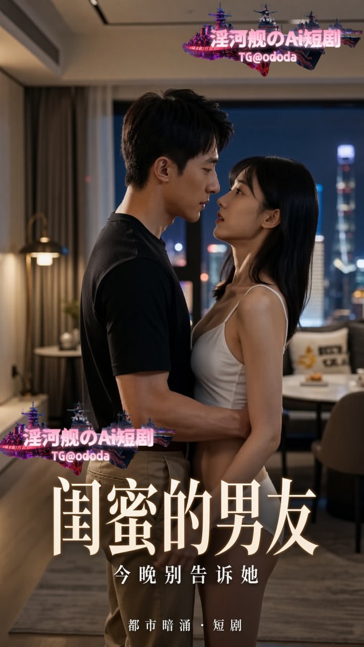 AI成人短剧 闺蜜的男友 第1集 背着闺蜜出轨的欲望交合狂欢汁水四溢