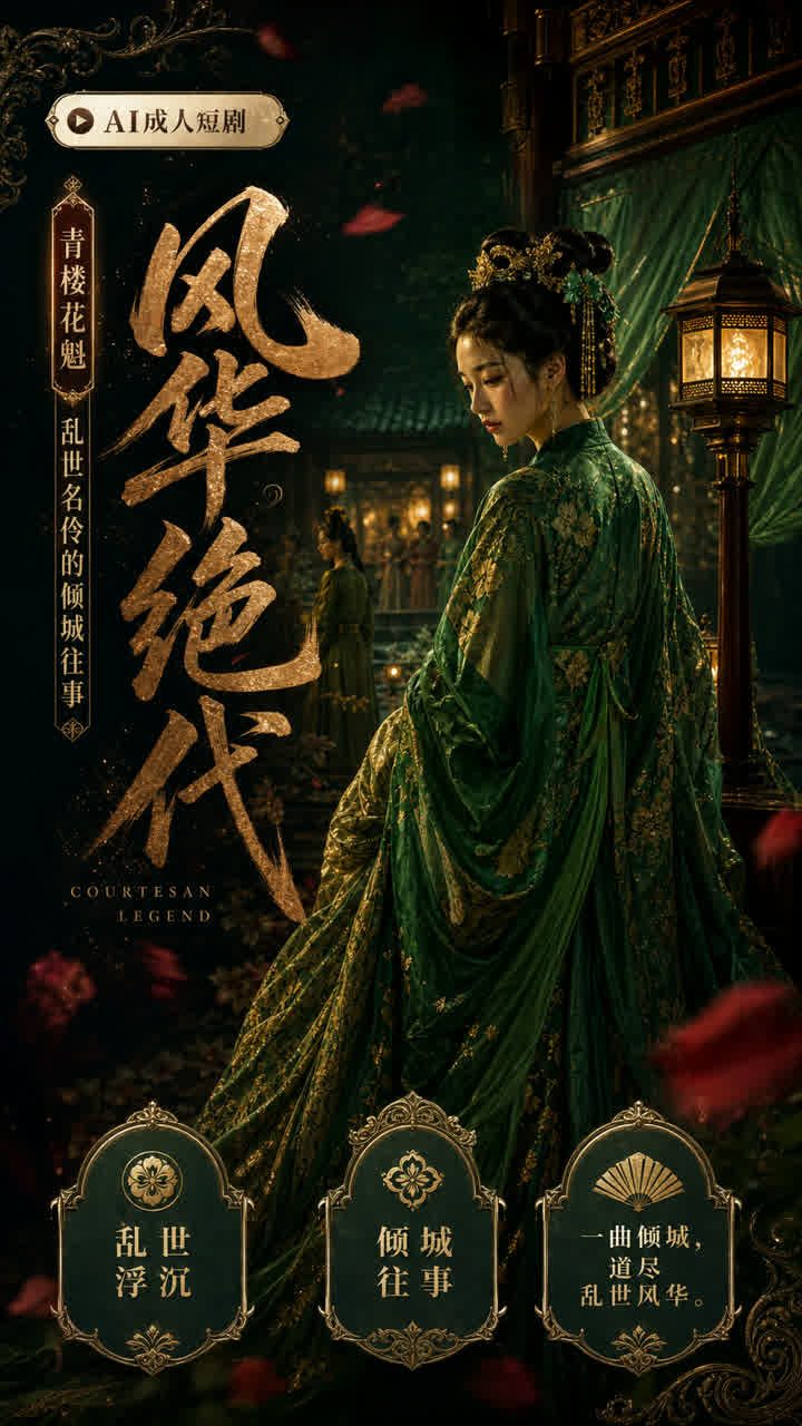 青楼花魁乱世名伶的倾城往事