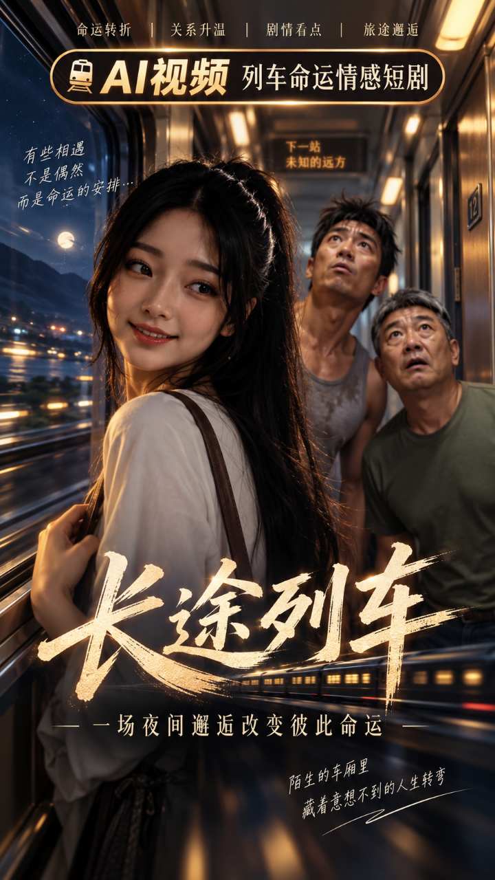 長途列車 一場夜間邂逅改變彼此命運