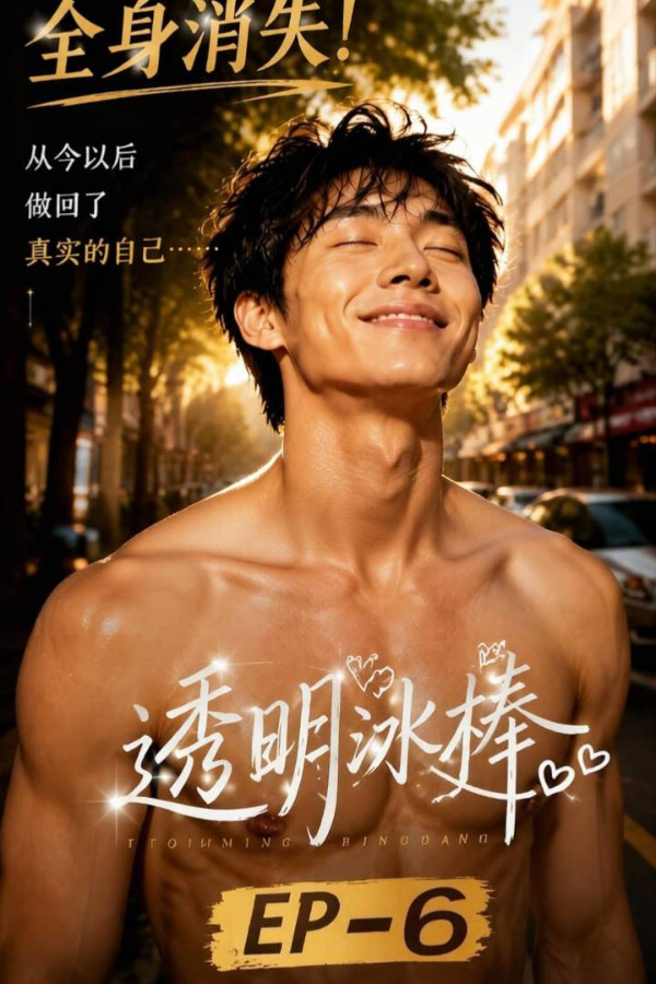 透明冰棒