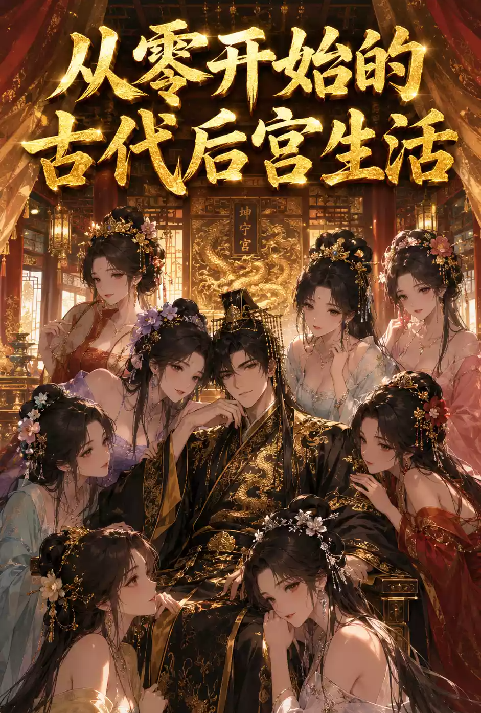 โปสเตอร์สำหรับ 从零开始的古代后宫生活
