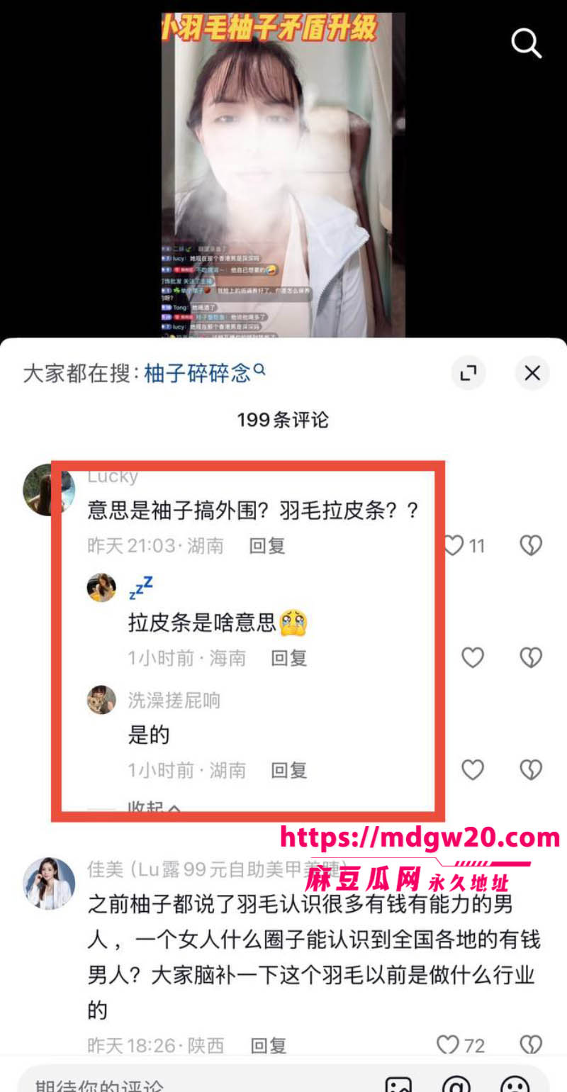 永州网红柚子碎碎念被曝高端鸡10