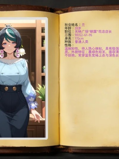Плакат для 绝区零兰同人