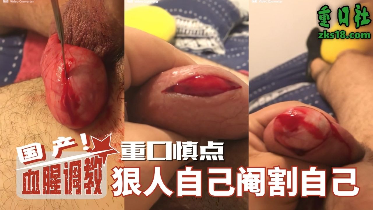 Áp phích cho 国产血腥调教-重口慎点狠人自己阉割自己