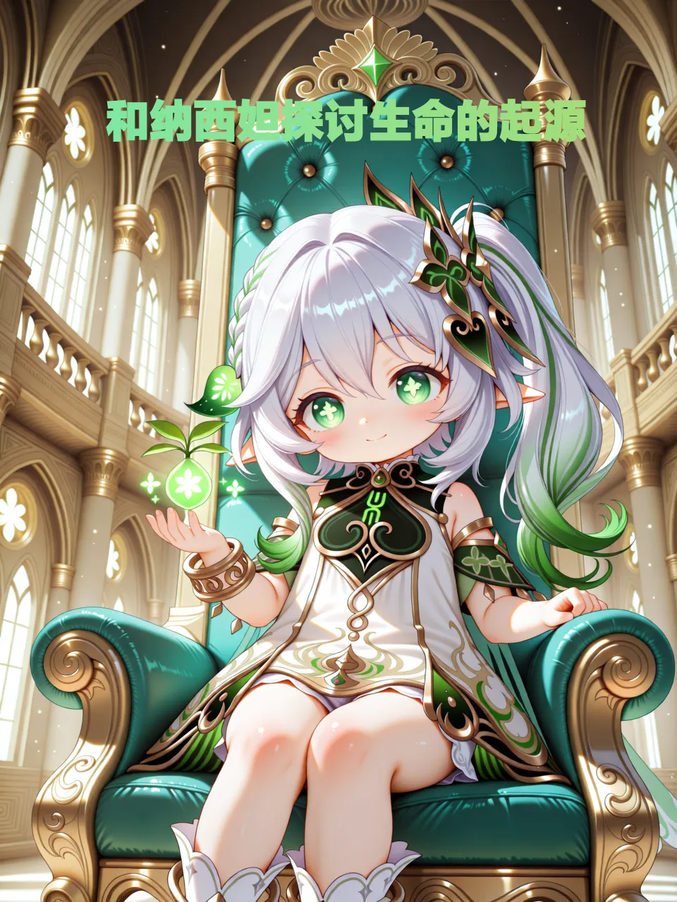 和纳西妲探讨生命起源 のポスター