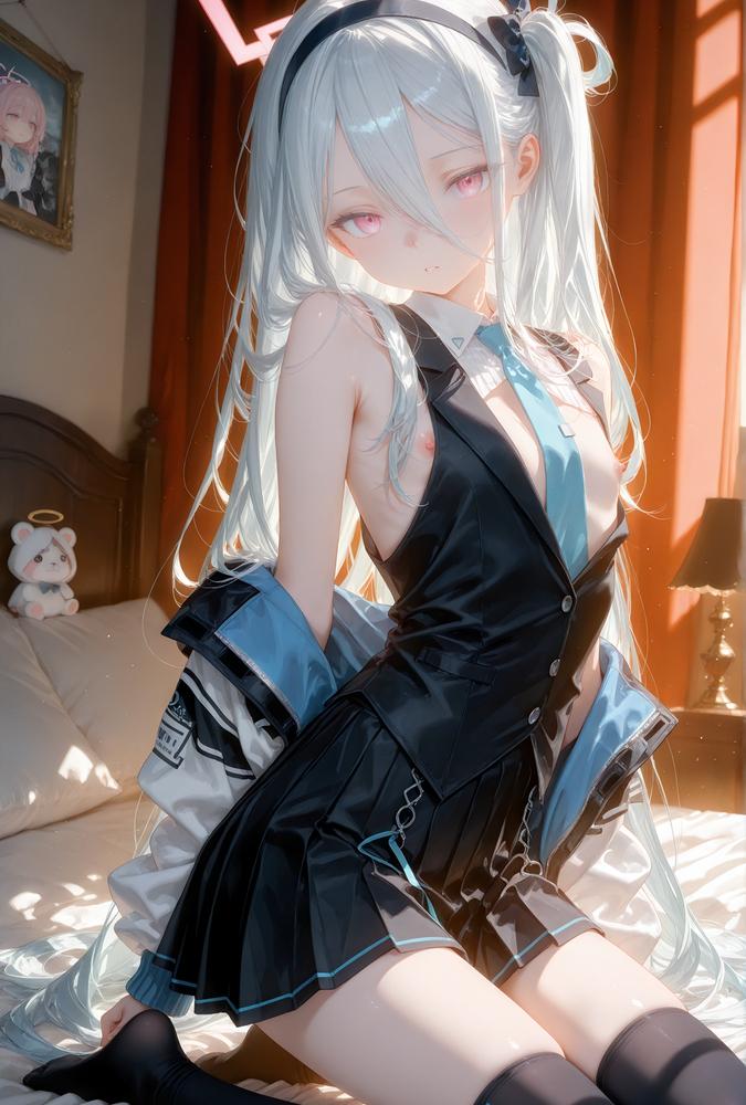 Áp phích cho KEI——被游戏部的新作折磨到逃往老师家里留宿的小凯伊，绝对不是来找老师偷跑的…吗♡~？在小凯伊的极致诱惑之下，老师的教资…真的还能保住吗♡~？