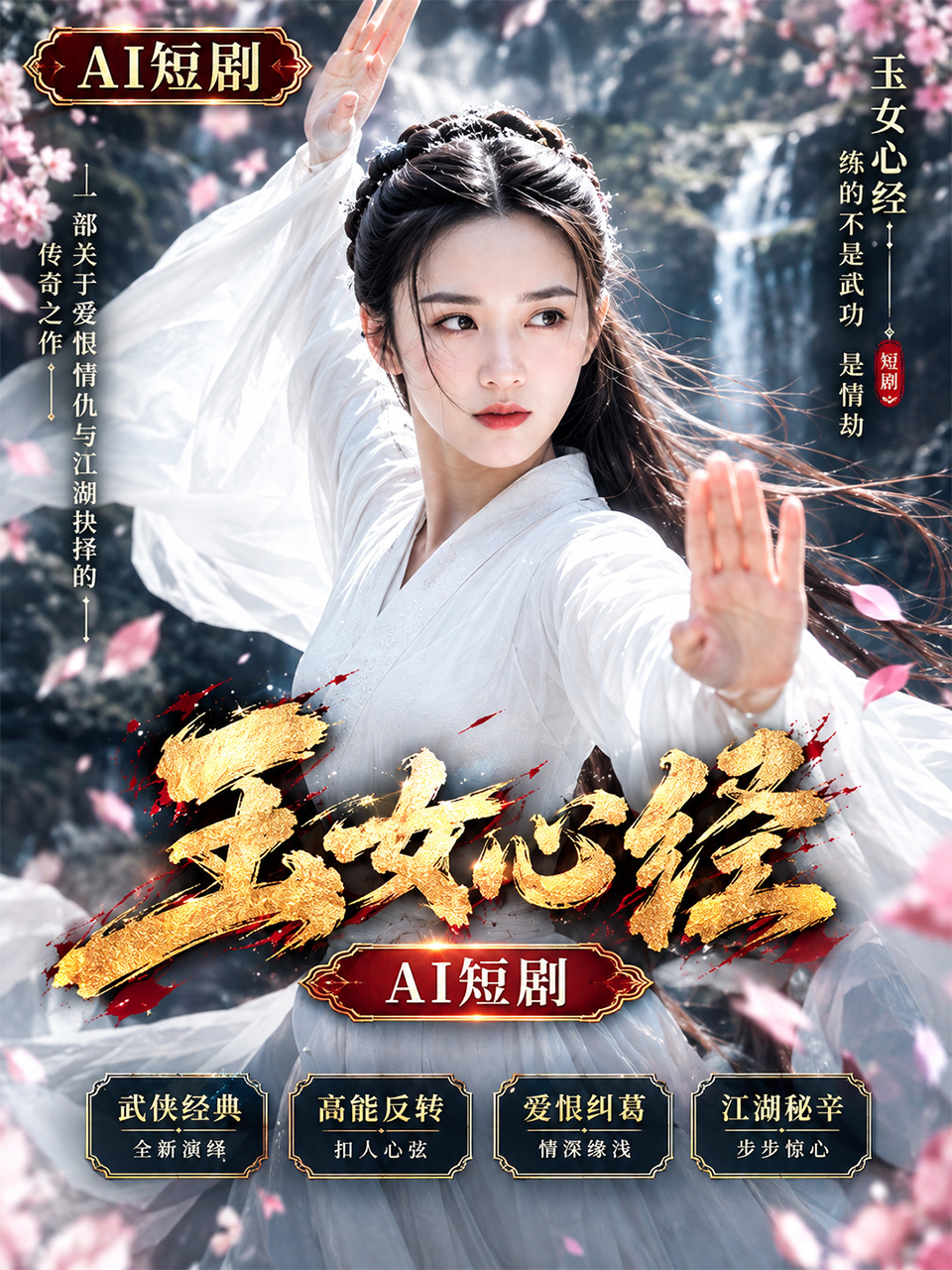 玉女心经·孽夜 绝色玉女 深夜在私密密室里彻底卸下防备尽显妩媚 ai成人 画面极具视觉冲击力让人看得心跳加速 ai短剧
