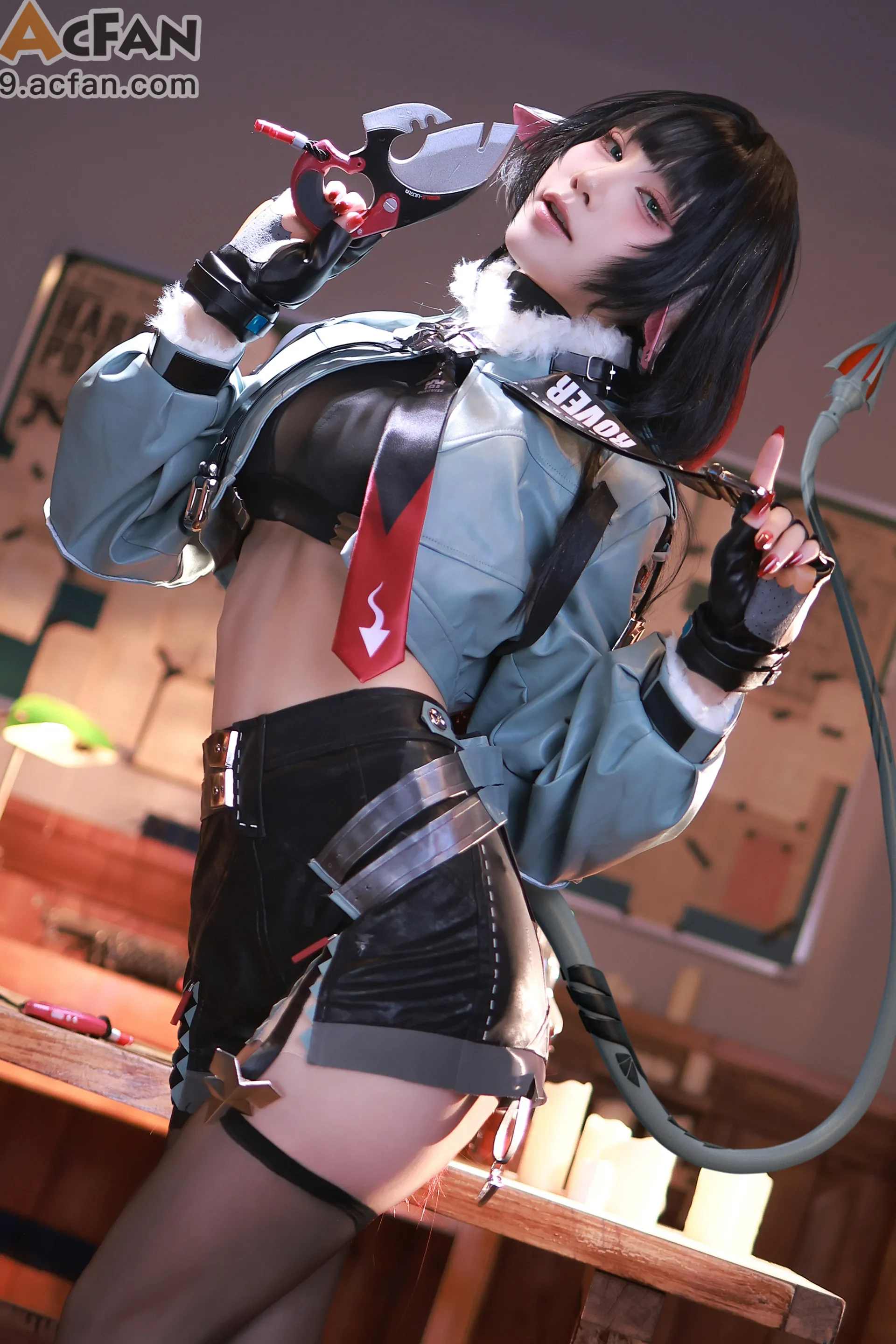 水淼_Aqua_cosplay_Jane_Doe_-_Zenless_Zone_Zero, pahina 1