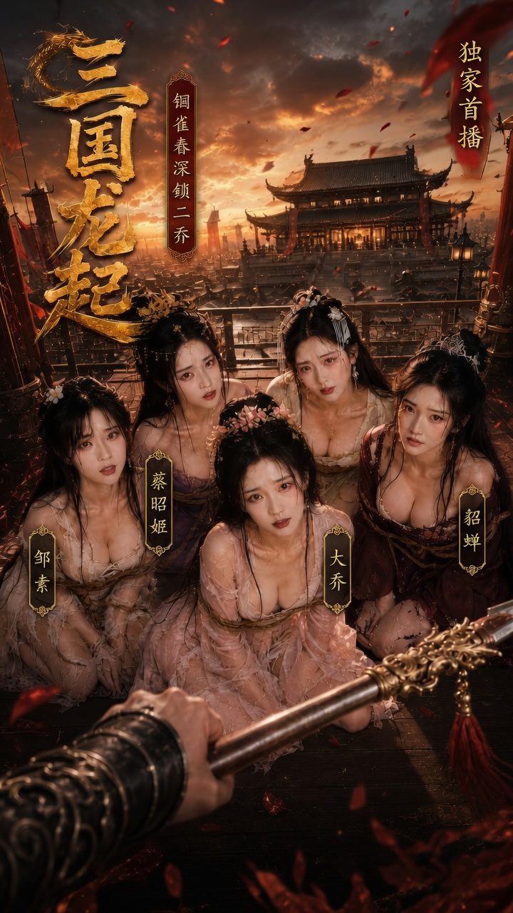 征服三国龙起 포스터