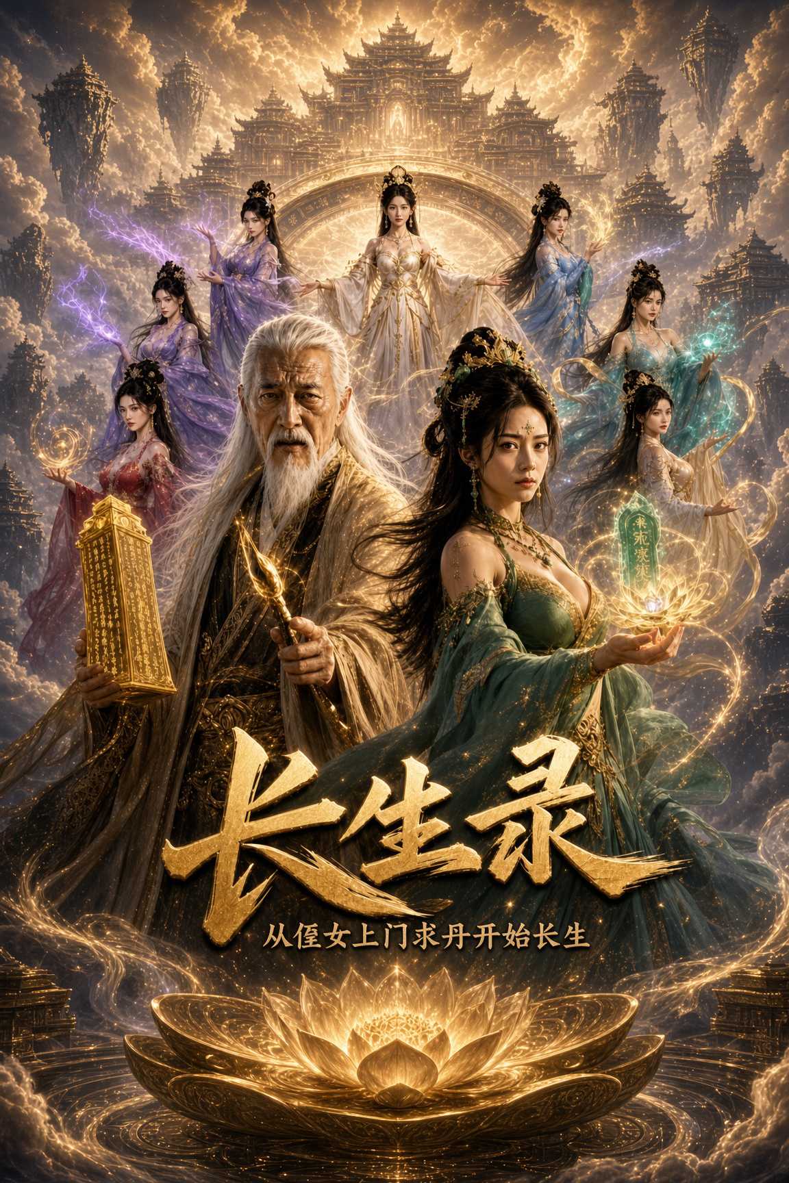 长生录：从侄女上门求丹开始长生