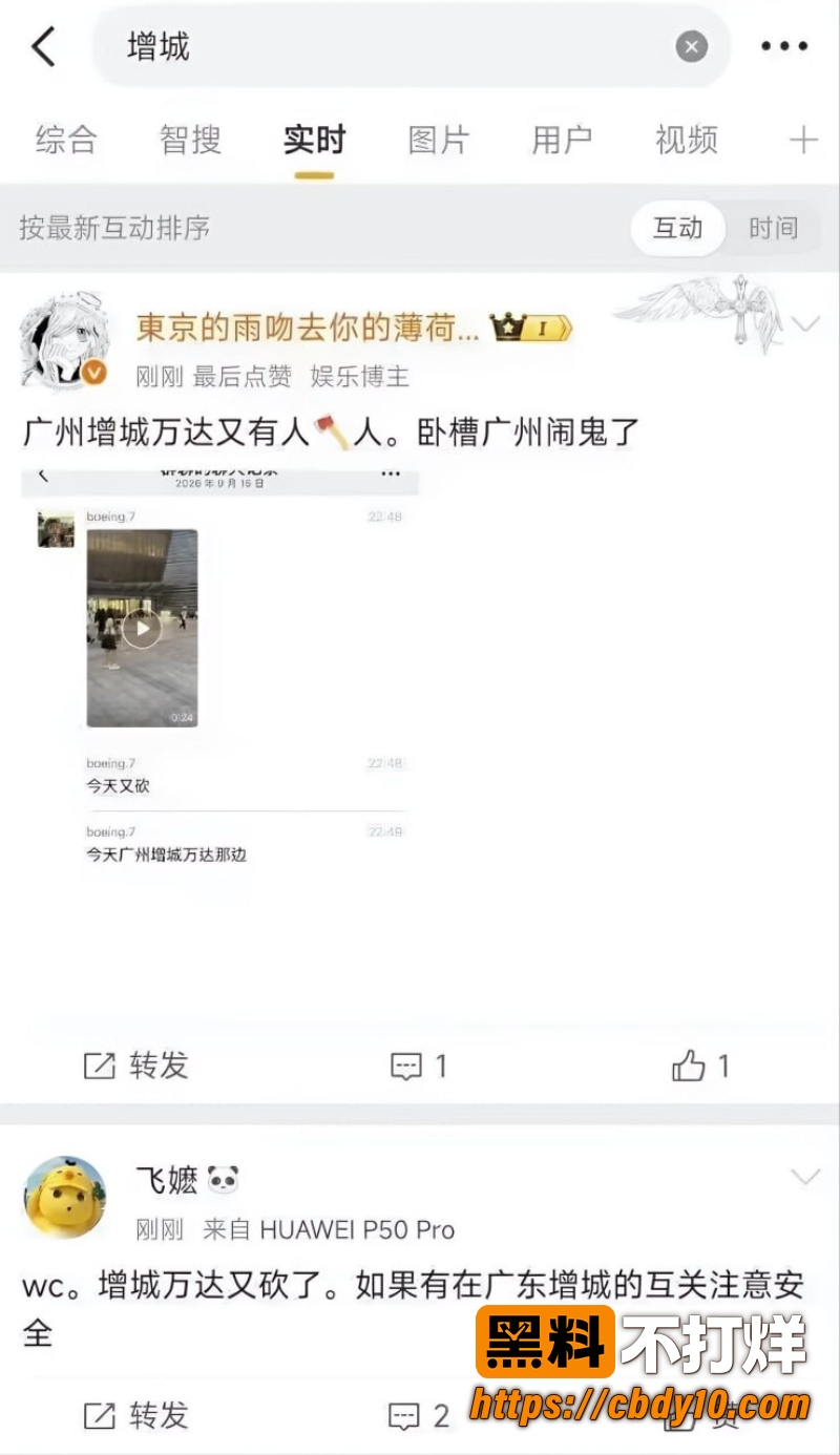 广州增城万达突传砍人惊魂 10