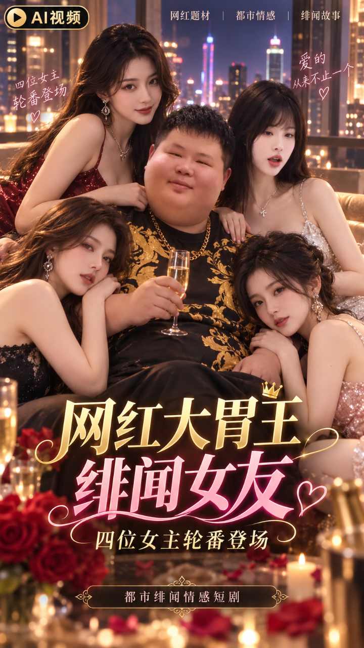 网红大胃王绯闻女友