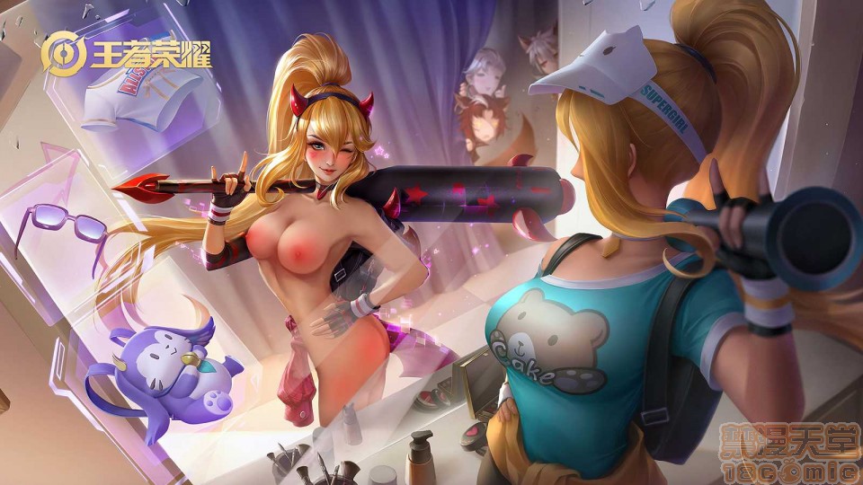 王者榮耀19年全系列エロ作品合集【2D同人-極品】, страница 132