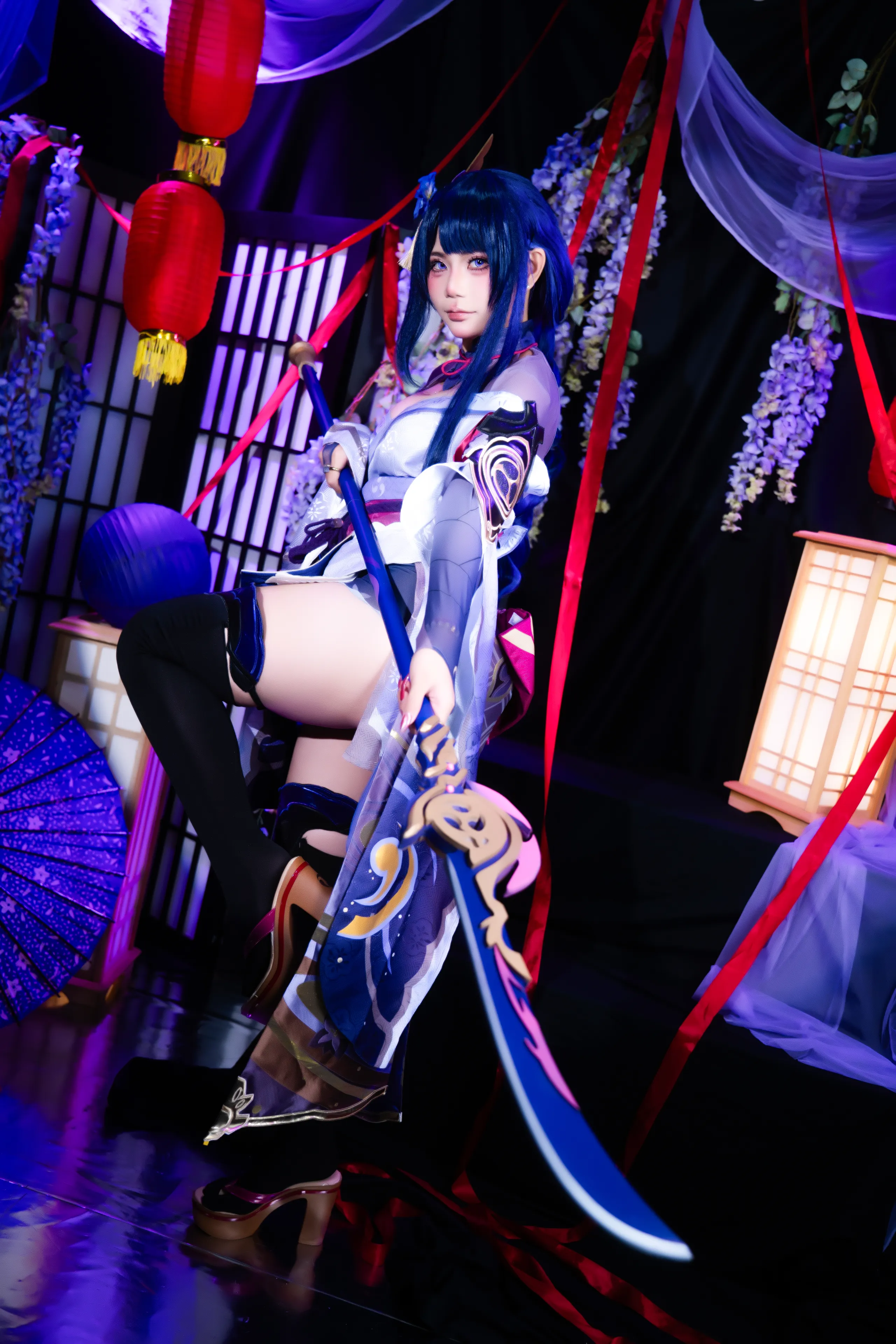 Miinmeow_-_Raiden_Shogun のポスター