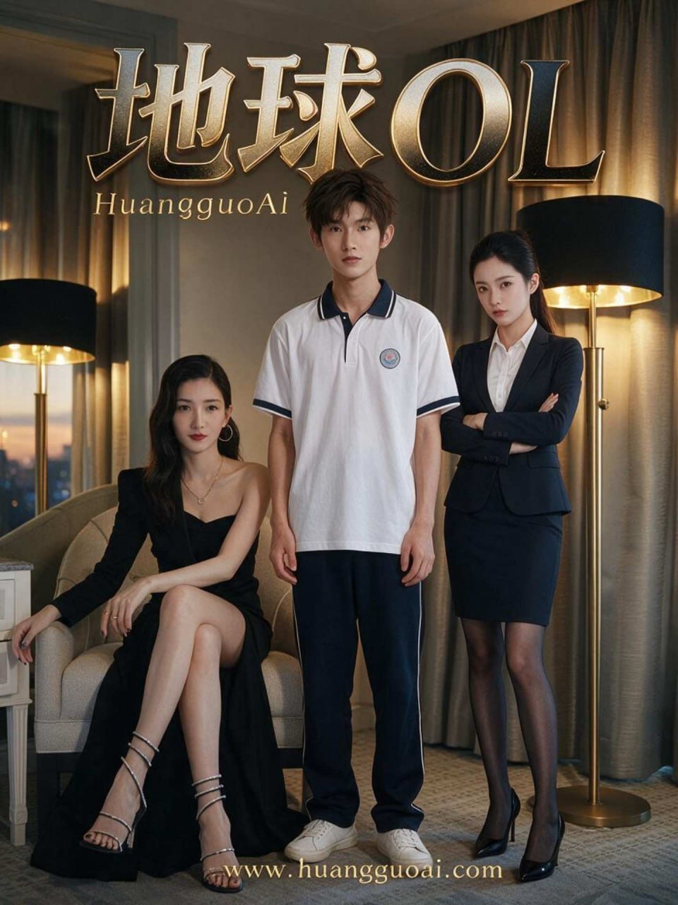 AI成人短剧 地球OL 第1集 全球百万人被迫卷入游戏争夺身边女性归属权