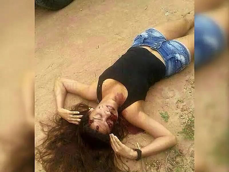 Áp phích cho 暗网中死亡的女孩，视频血腥请谨慎观看