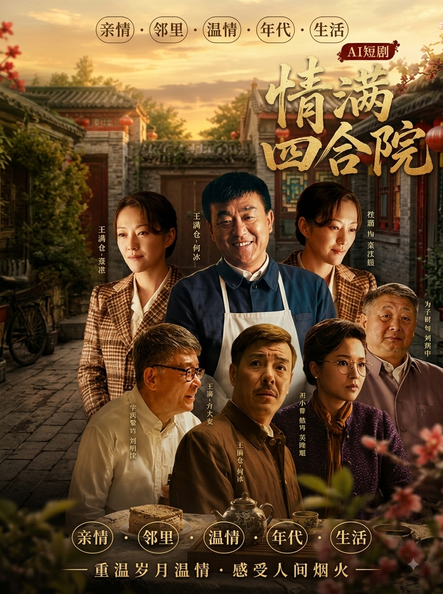 Poster for 情满四合院