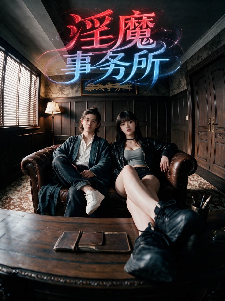 AI成人短剧 淫魔事务所 第3集 姜江初遇媚妖女子展开原始欲望碰撞