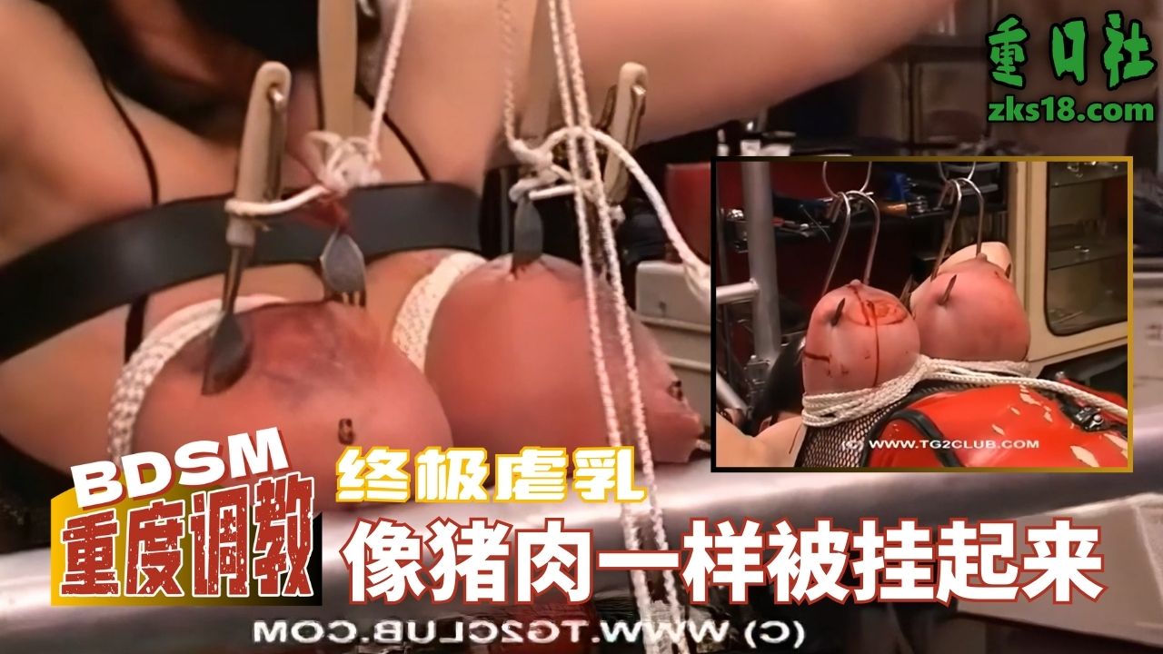 终极虐乳-像猪肉一样被挂起来 的封面